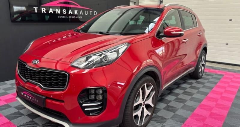 Rouge Utilisé 2017 Kia Sportage GT-Line SUV | 17 490 € (Bon prix) - Image 1/4