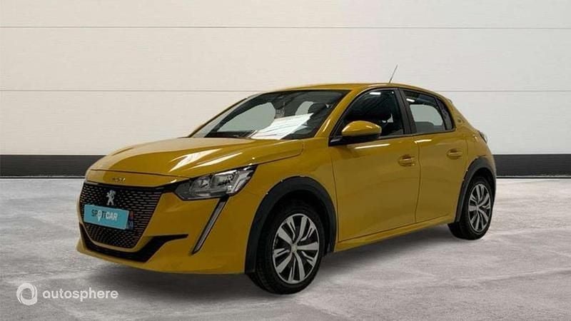 Occasion Peugeot 208 Active 100 kW (137 ch) 2021 Jaune Citadine