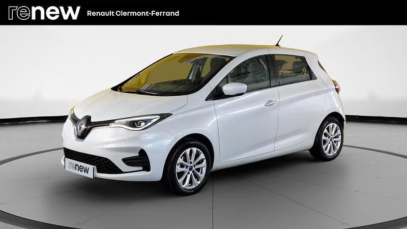 Blanc Utilisé 2020 Renault Zoe Zen Citadine | 13 490 € (Prix assez cher) - Image 1/4