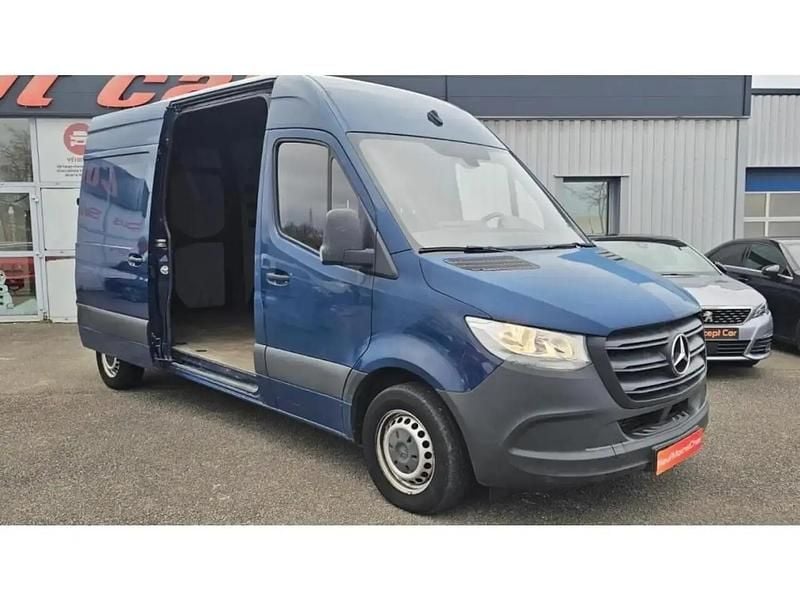 Bleu Occasion 2019 Mercedes Sprinter Van | 24 990 € (Super prix) - Image 1/4
