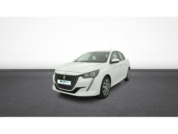 Blanc Utilisé 2021 Peugeot 208 Active Citadine | 13 969 € (Prix juste) - Image 1/4