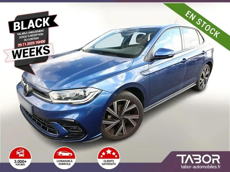 Bleu Utilisé 2022 VW Polo R-line | 19 988 € (Bon prix) - Image 1/4