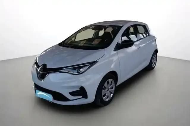 Blanc glacier Occasion 2021 Renault Zoe Citadine | 11 980 € (Bon prix) - Image 1/4