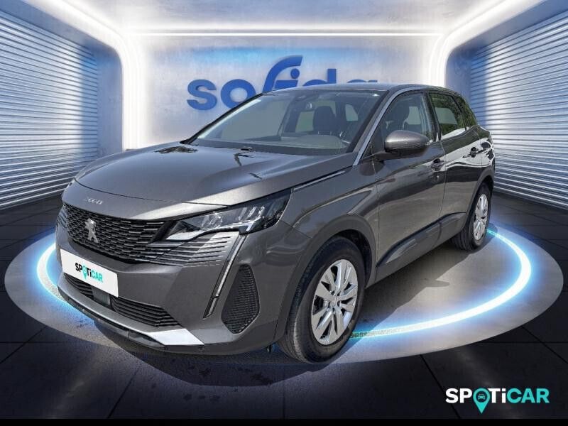 Gris Utilisé 2021 Peugeot 3008 Business-Line SUV | 21 290 € (Prix assez cher) - Image 1/4