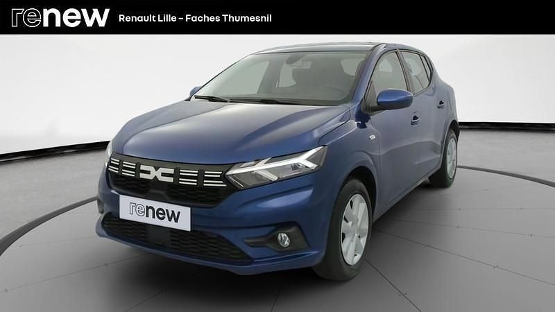 Bleu Utilisé 2023 Dacia Sandero Expression Citadine | 12 999 € (Bon prix) - Image 1/4