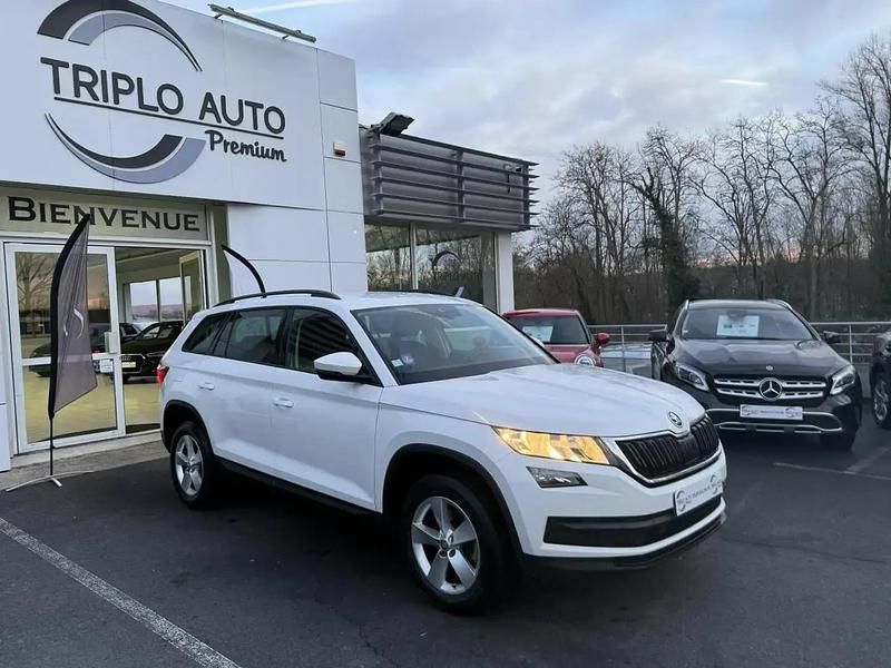 Blanc Occasion 2019 Skoda Kodiaq Ambition SUV | 17 490 € (Prix cher) - Image 1/4