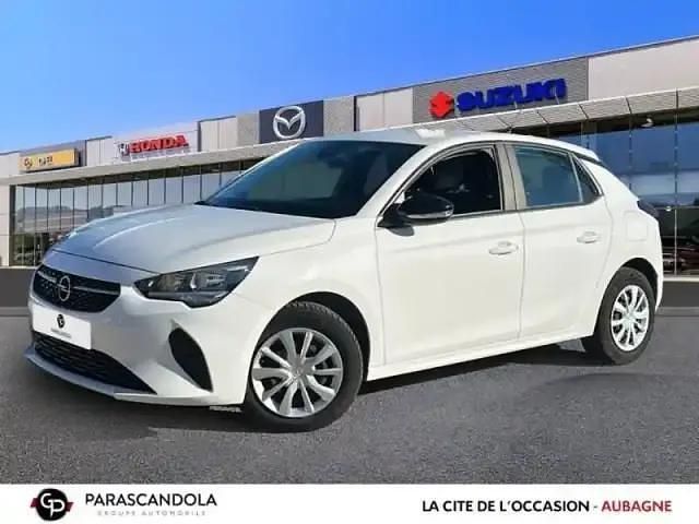 Blanc glacier Utilisé 2020 Opel Corsa Edition Berline | 10 990 € (Prix juste) - Image 1/4