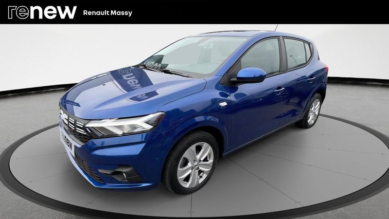 Bleu Utilisé 2023 Dacia Sandero Expression Citadine | 14 990 € (Prix juste) - Image 1/4