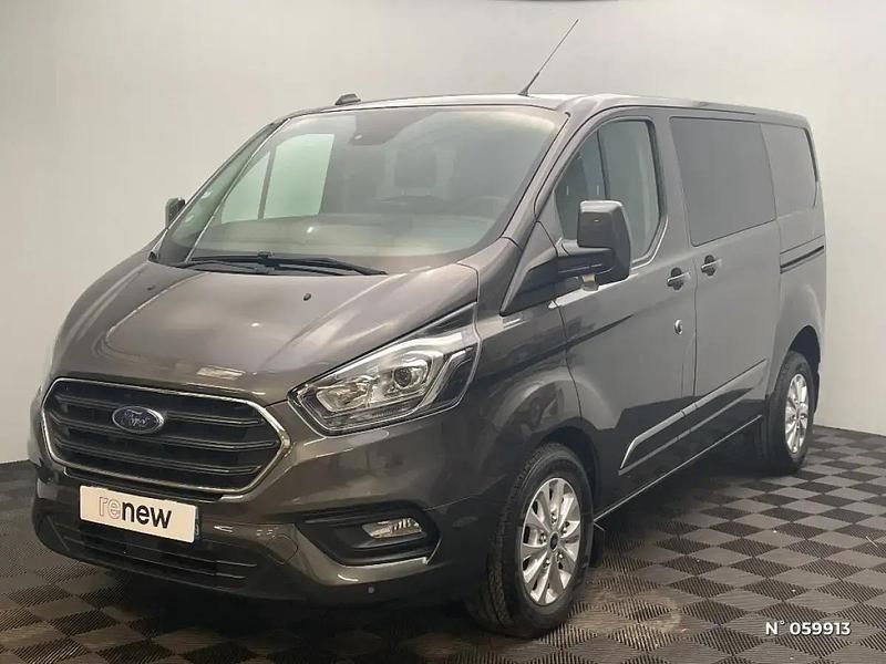 Gris Utilisé 2019 Ford Transit Custom Limited Berline | 29 990 € (Prix juste) - Image 1/4