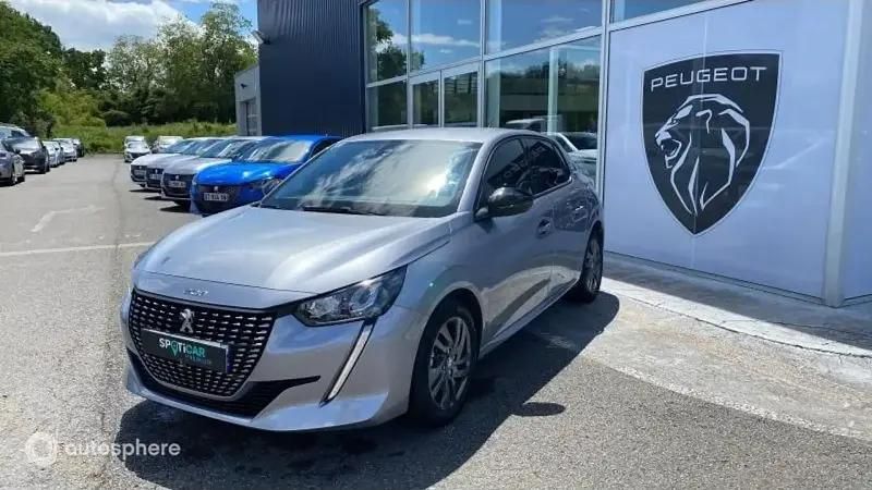 Gris Utilisé 2023 Peugeot 208 Style Citadine | 14 499 € (Prix juste) - Image 1/4