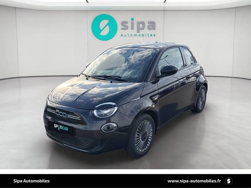Noir Utilisé 2021 Fiat 500e Citadine | 13 790 € (Bon prix) - Image 1/4