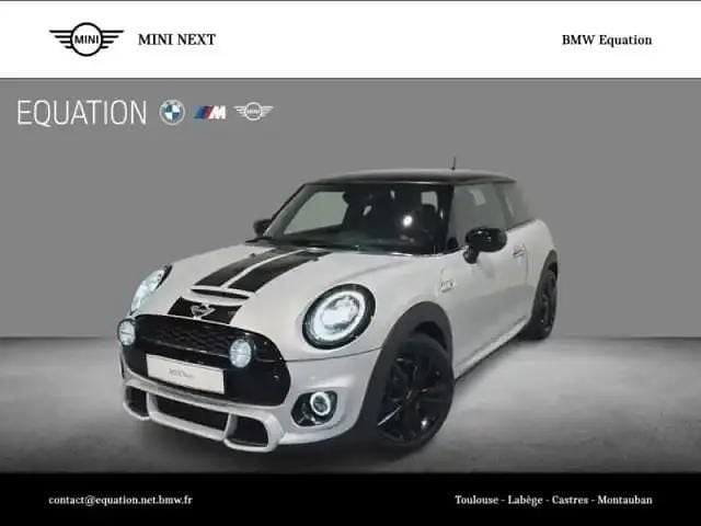 White silver Occasion 2020 Mini Cooper S Citadine | 24 900 € (Prix juste) - Image 1/4