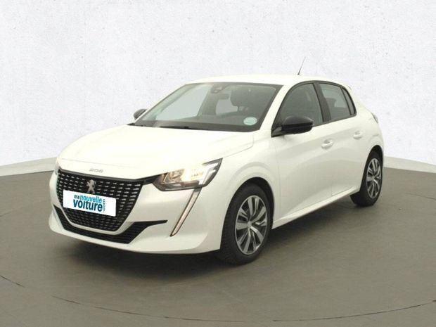 Blanc Utilisé 2023 Peugeot 208 Active Citadine | 12 990 € (Prix juste) - Image 1/4