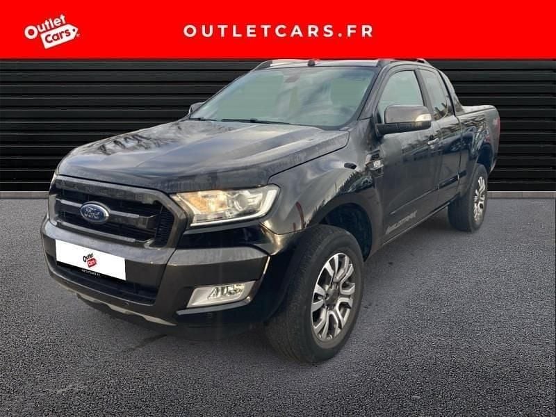 Noir shadow Occasion 2018 Ford Ranger Wildtrack Pick-up | 29 900 € (Bon prix) - Image 1/4
