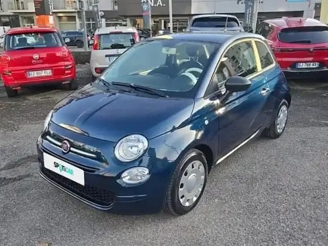 Epic blue métal Occasion 2021 Fiat 500 Pop Berline | 10 990 € (Bon prix) - Image 1/4