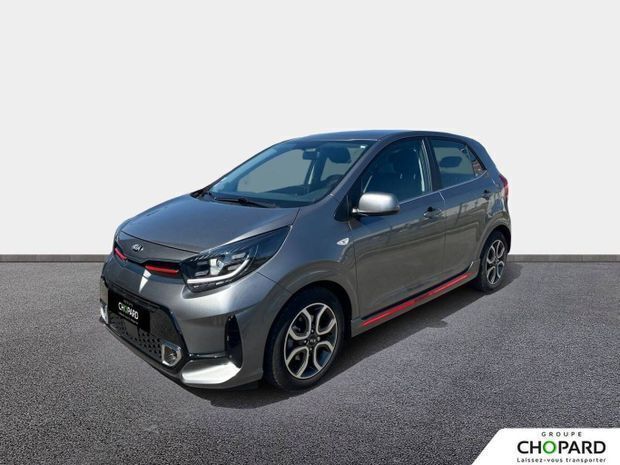 Gris Utilisé 2021 Kia Picanto GT-Line Citadine | 13 499 € (Prix juste) - Image 1/4