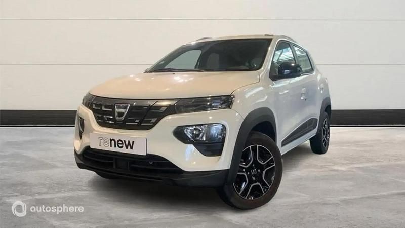 Blanc Utilisé 2022 Dacia Spring Comfort Citadine | 9 299 € (Prix juste) - Image 1/4