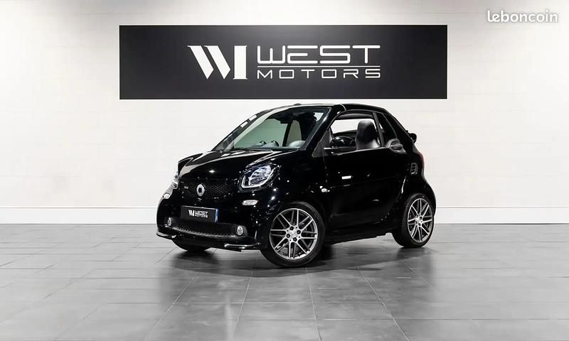 Noir Utilisé 2018 Smart ForTwo Cabrio Brabus Xclusive Cabriolet | 29 900 € - Image 1/4