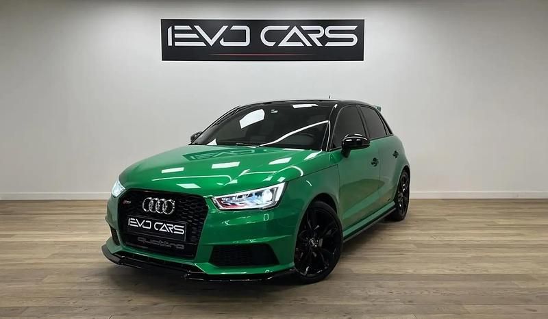 Vert Utilisé 2015 Audi S1 Sportback Exclusive Citadine | 24 990 € (Prix juste) - Image 1/4