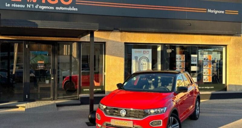 Rouge Utilisé 2019 VW T-Roc R-line SUV | 19 990 € (Bon prix) - Image 1/4