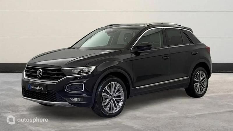 Gris Utilisé 2021 VW T-Roc S SUV | 25 599 € (Prix juste) - Image 1/4