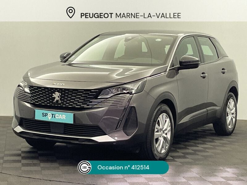 Gris Utilisé 2022 Peugeot 3008 Active SUV | 15 490 € (Super prix) - Image 1/4
