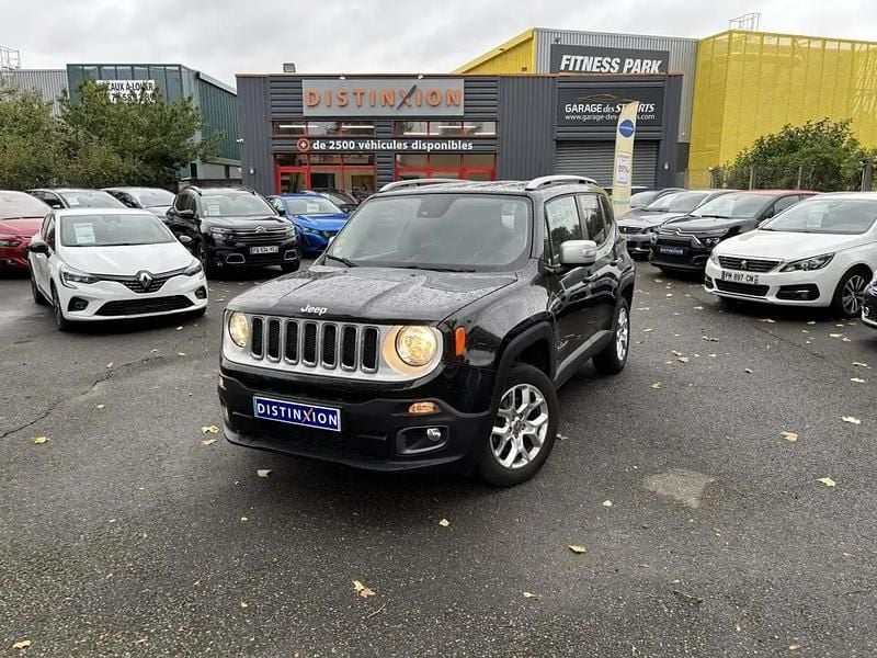 Noir Utilisé 2016 Jeep Renegade Limited SUV | 11 980 € (Bon prix) - Image 1/4