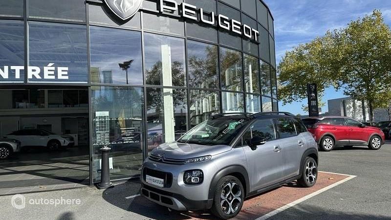 Gris Utilisé 2020 Citroën C3 Aircross Shine SUV | 14 990 € (Prix juste) - Image 1/4
