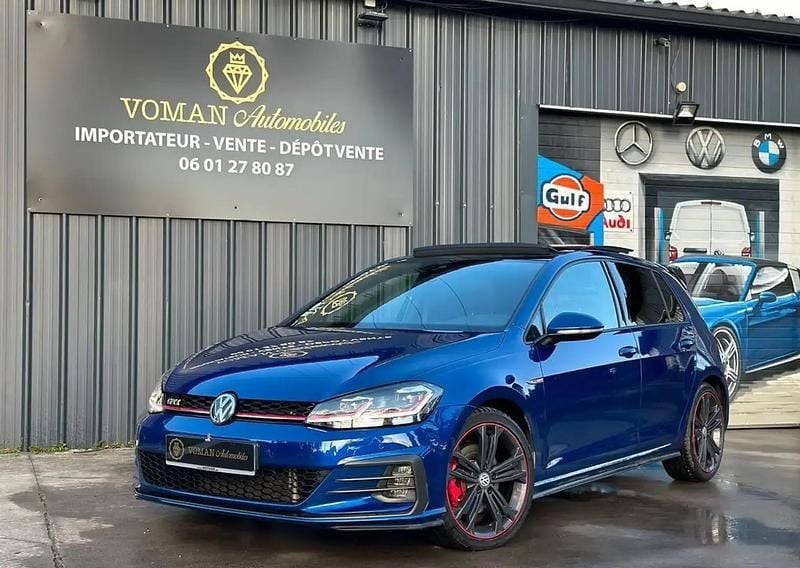 Bleu Occasion 2017 VW Golf GTI Berline | 24 990 € (Prix juste) - Image 1/4