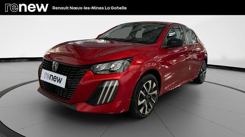 Rouge Occasion 2024 Peugeot e-208 Active Citadine | 19 799 € (Prix juste) - Image 1/4