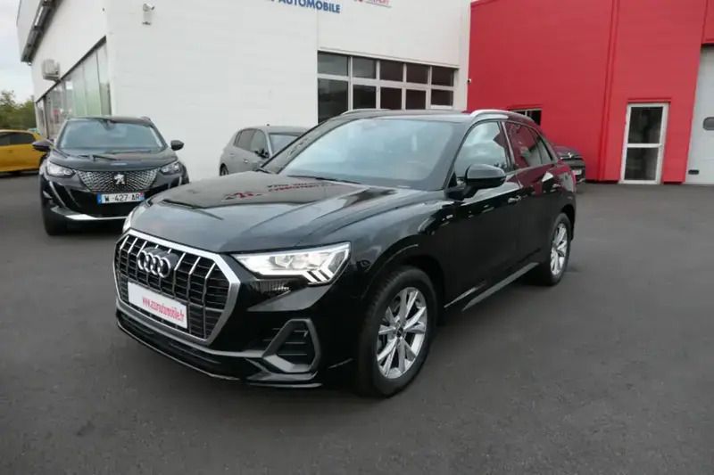 Noir Utilisé 2022 Audi Q3 S-Line SUV | 40 990 € (Prix assez cher) - Image 1/4