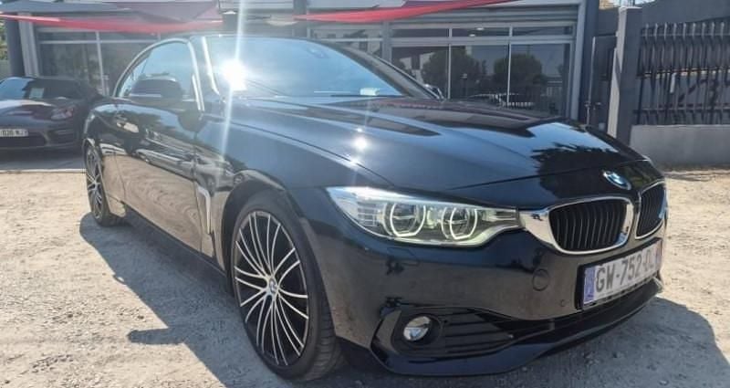 Noir Occasion 2014 BMW 420 Luxury Line Cabriolet | 18 980 € (Prix juste) - Image 1/4