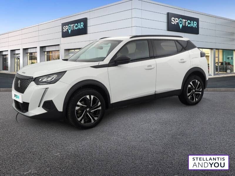 Blanc Utilisé 2022 Peugeot 2008 Allure SUV | 17 990 € (Prix juste) - Image 1/4