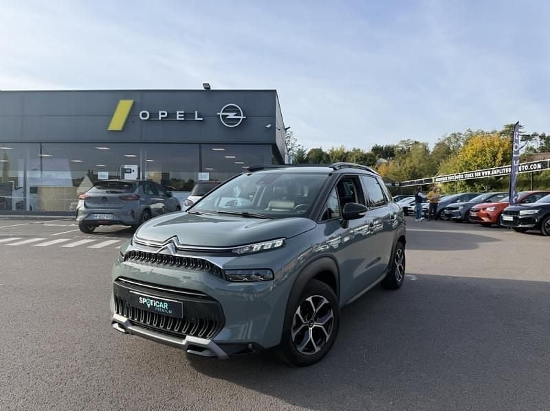 Vert Utilisé 2021 Citroën C3 Aircross PureTech SUV | 12 999 € (Prix juste) - Image 1/4