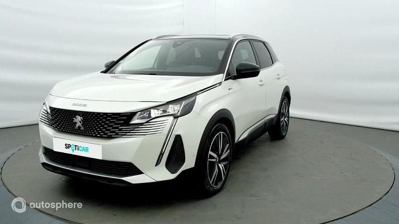 Noir Utilisé 2021 Peugeot 3008 GT SUV | 21 705 € (Prix assez cher) - Image 1/4