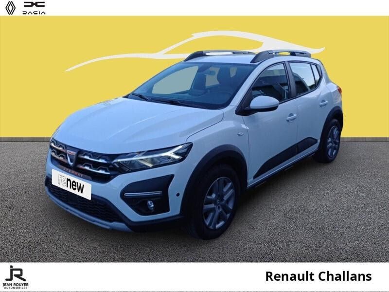 Blanc Utilisé 2022 Dacia Sandero Comfort Citadine | 15 490 € (Prix juste) - Image 1/4