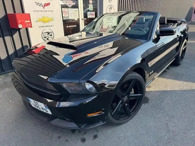 Noir Utilisé 2011 Ford Mustang GT Convertible Cabriolet | 36 800 € - Image 1/4