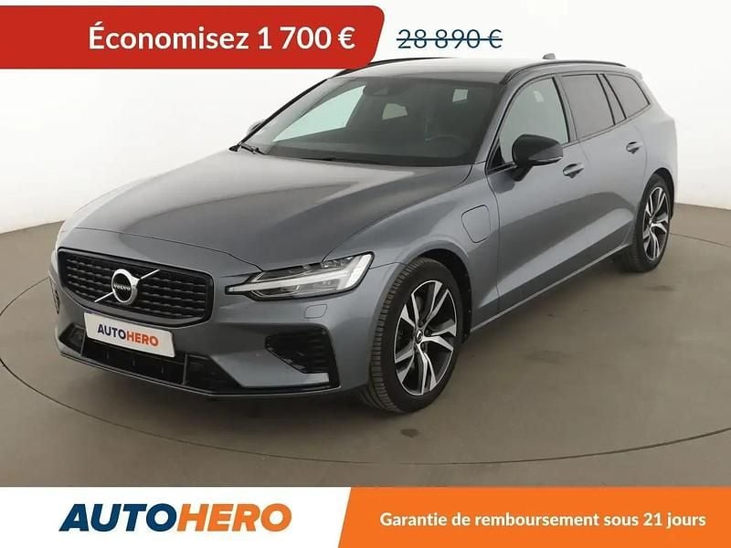 Gris Utilisé 2021 Volvo V60 R-Design Break | 27 190 € (Super prix) - Image 1/2