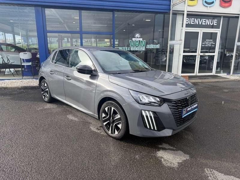 Nouvelle Peugeot 208 Allure 102 ch (75 kW) 2025 Gris Citadine