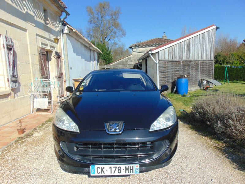 Noir Utilisé 2006 Peugeot 407 Coupe Sport Coupé | 10 000 € - Image 1/4