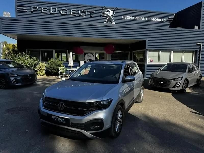 Gris Utilisé 2019 VW T-Cross SUV | 15 490 € (Super prix) - Image 1/4