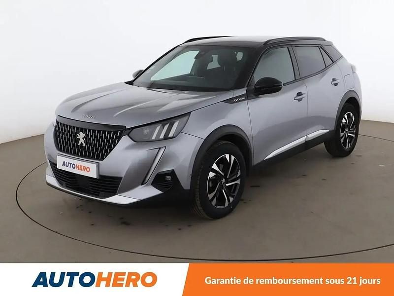 Gris Occasion 2020 Peugeot 2008 GT-line SUV | 14 590 € (Prix assez cher) - Image 1/2