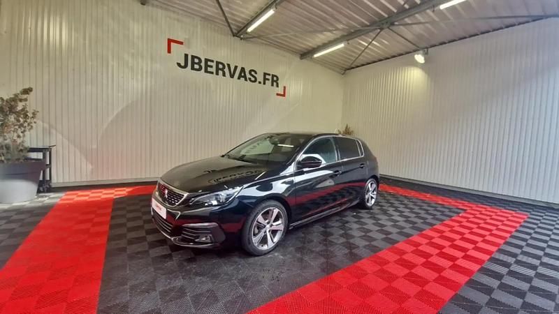 Noir Utilisé 2020 Peugeot 308 GT Berline | 15 990 € (Prix juste) - Image 1/4