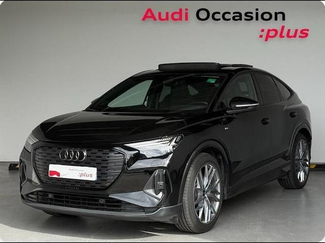 Noir mythe métallisé Utilisé 2024 Audi Q4 Sportback e-tron Design SUV | 44 990 € (Bon prix) - Image 1/4