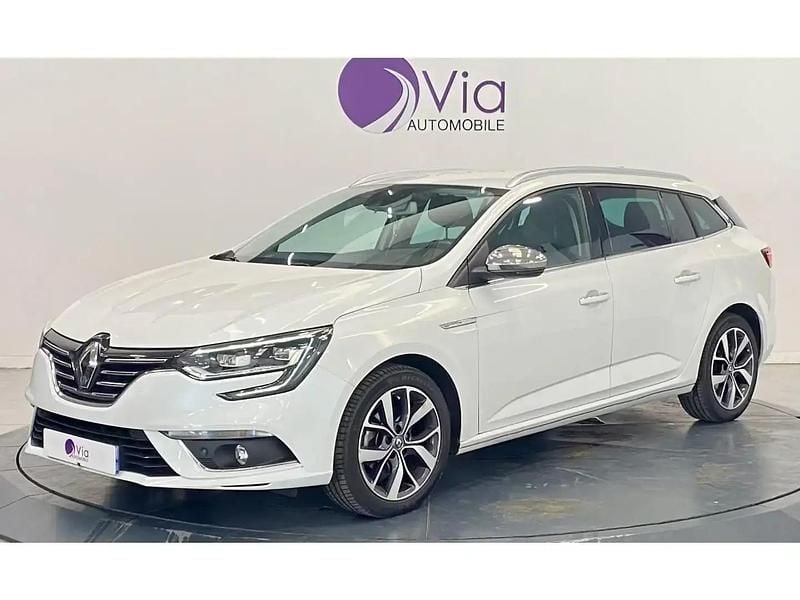Blanc Utilisé 2016 Renault Mégane GrandTour Intens Break | 13 190 € (Bon prix) - Image 1/4