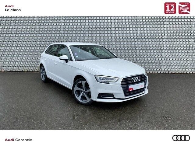 Blanc ibis Utilisé 2018 Audi A3 Design | 21 890 € (Prix juste) - Image 1/4