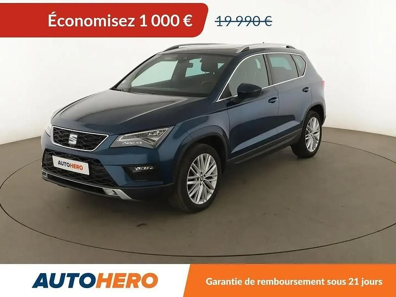 Bleu Utilisé 2019 Seat Ateca XCELLENCE SUV | 18 990 € (Prix assez cher) - Image 1/2
