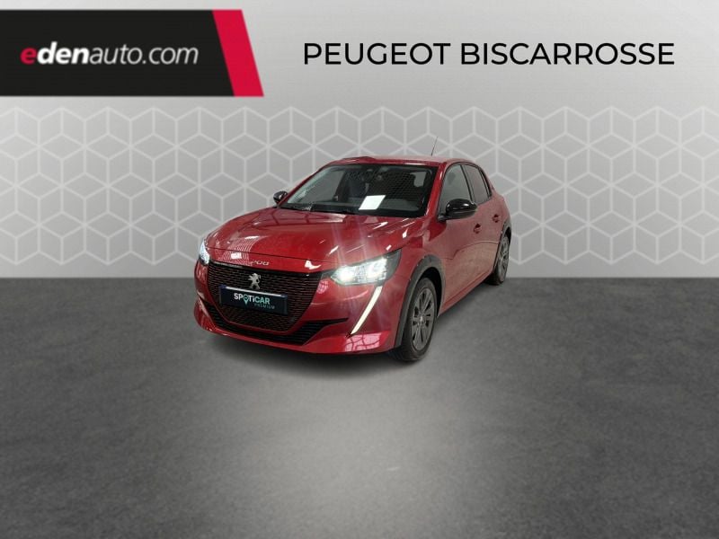 Rouge Utilisé 2022 Peugeot e-208 Allure Citadine | 17 490 € (Prix juste) - Image 1/4