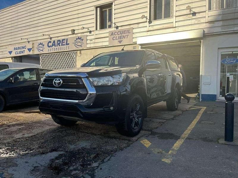 Occasion Toyota HiLux 150 ch (110 kW) 2021 Noir Pick-up