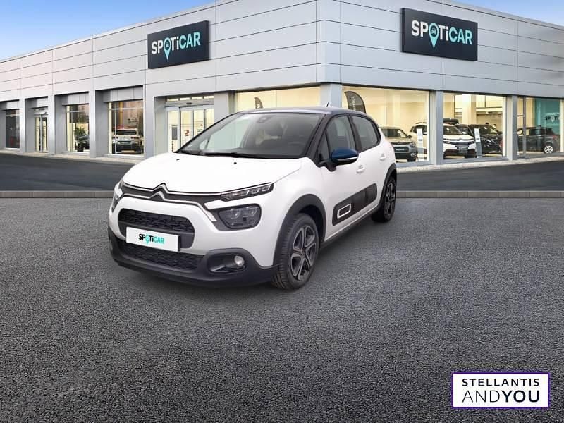 Blanc Occasion 2021 Citroën C3 Feel Citadine | 10 989 € (Prix juste) - Image 1/4